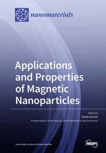 Applications and Properties of Magnetic Nanoparticles | MDPI Books