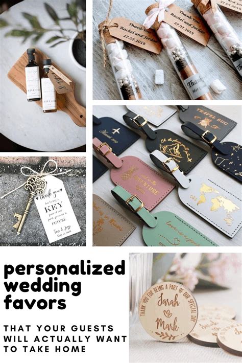 Personalized Wedding Favors that Your Guests Will Want to Take Home