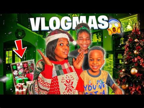 HAPPY VLOGMAS LET S GO CHRISTMAS SHOPPING AND DECORATE THE CHRISTMAS