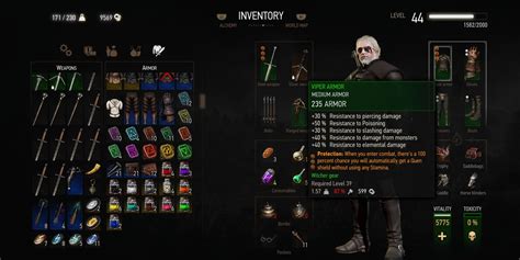 The Witcher 3 Light Medium And Heavy Armor Explained