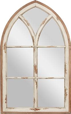 Barnyard Designs 61 X 101cm Decorative Windowpane Mirror Rustic