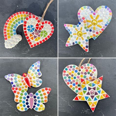 Children's Mosaic Craft Kit - Star Dot