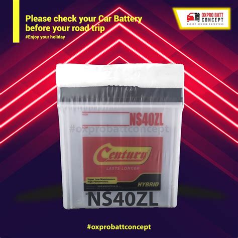 Ns Zl Bateri Kereta Century Wet Century Hybird Car Battery Honda