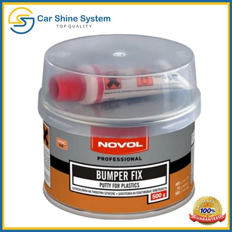 Bumper Fix Professional Repair Kit Filler Putty Plastic Car Trim Grey