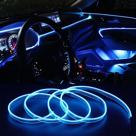 Car Styling Cold Light Ambience Lamp Line Car Lights Neon Car Led Rgb