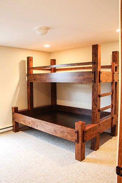 Diy Queen Loft Bed With Stairs Hanaposy