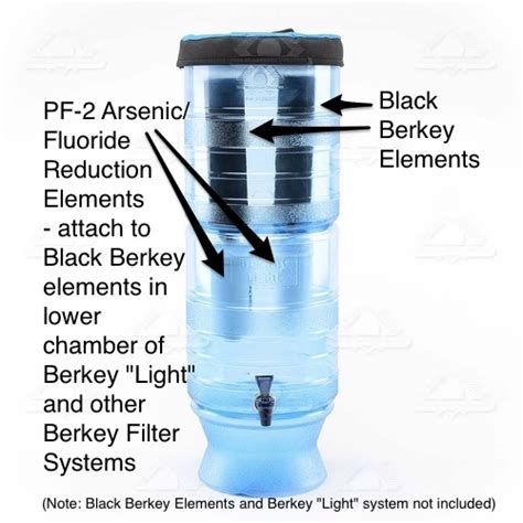 Berkey Pf 2 Fluoride Arsenic Reduction Filter Elements