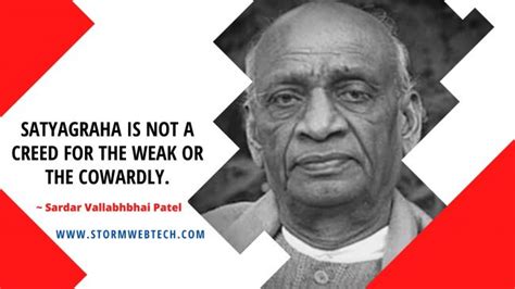 30 + Famous Sardar Vallabhbhai Patel Quotes In English