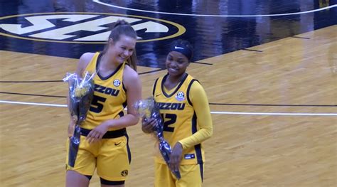 Mizzou Womens Basketball Beats Florida On Senior Day