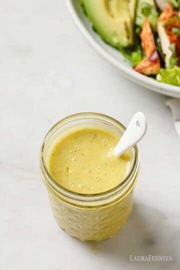 Champagne Vinaigrette Recipe Smooth Laura Fuentes