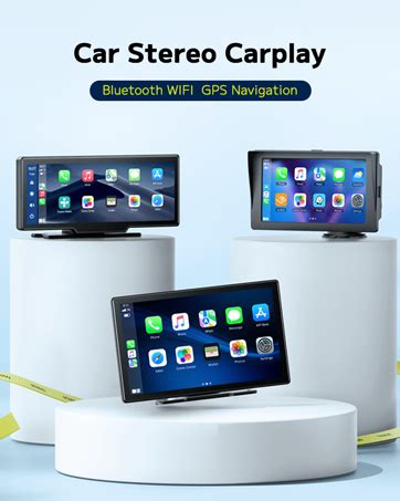 Amazon LAMTTO 9 Inch Wireless Car Stereo With Apple Carplay