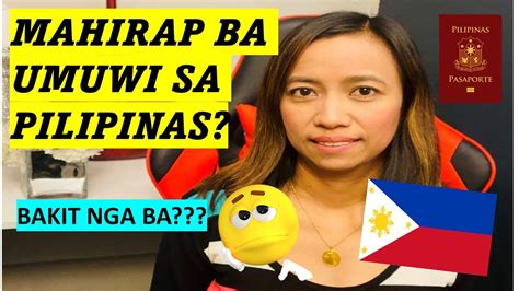 Madali Bang Umuwi Sa Pilipinas Maraming Hassles Youtube