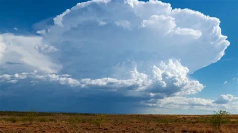 4K epic time-lapse of cumulonimbus cloud... | Stock Video | Pond5