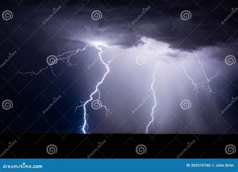 Thunderstorm And Lightning Lightning Bolts Realistic Electricity