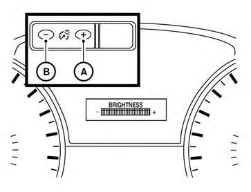 Nissan Altima L33 2013 2018 Owners Manual Instrument Brightness