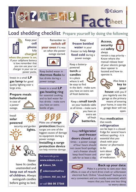 Load Shedding Tips To Beat The Weather When The Power Goes Out