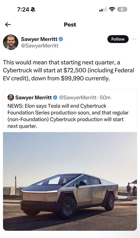 News Elon Says Tesla Will End Cybertruck Foundation Series Production