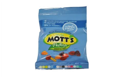 Motts Assorted Fruit Snacks 1 6 Ounce 144 Per Case 144 1 6 Ounce