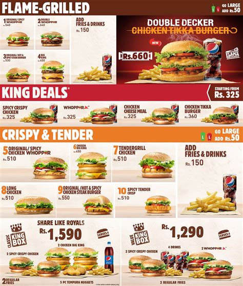 Burger King Menu Singapore With Prices Singapore Vrogue Co