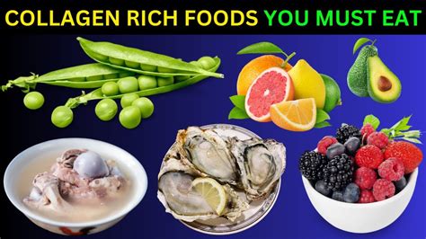 7 Collagen Rich Foods For Anti Aging Live Longer Look Younger Youtube