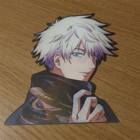 Jujutsu Kaisen Satoru Gojo D Motion Moving Phone Sticker Anime