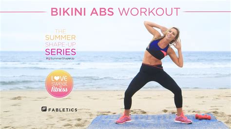 Bikini Abs Workout Summer Shape Up Series Youtube