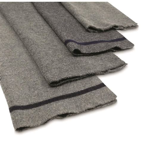 German Military Surplus Wool Blend Scarves 2 Pack Used Mymilitarysurplus