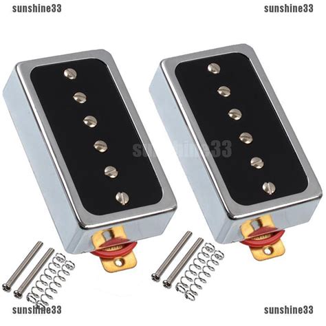 Ss Vanson Alnico V P90 Humbucker Size Single Coil Pickup Set Hb90 Neck Or Shopee Thailand