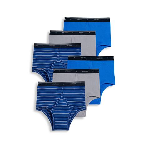 Jockey Mens Classic Collection Full Rise Briefs 4 Pack 50 Off