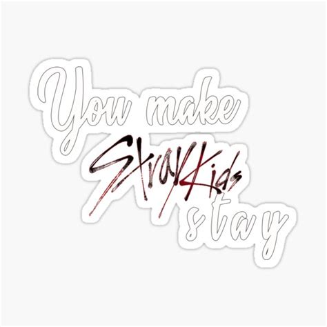 Stray Kids Stay Sticker By Hiraethwonders Redbubble