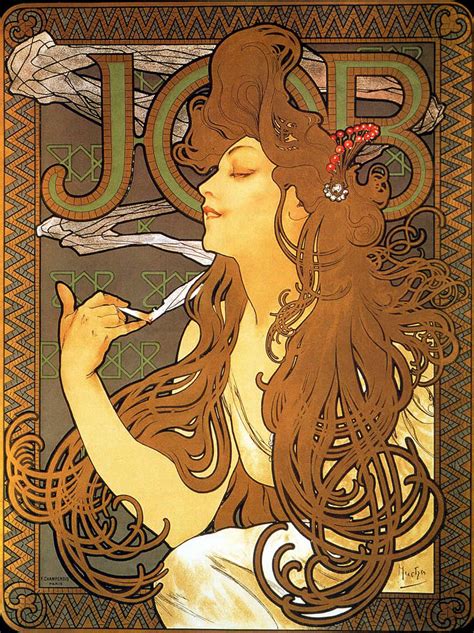 Job Alphonse Mucha Wallpaper Image