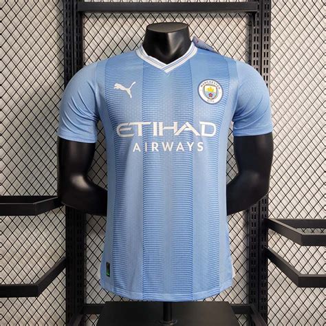 Camiseta Authentic Manchester City Primera Equipacion