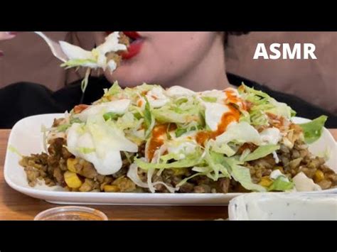 Asmr Shawarma D Ner Loaded Fries Mukbang No Talking