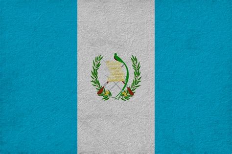 Bandera Nacional De Guatemala Fondo Con Bandera De Guatemala Foto Premium