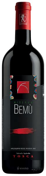 Tosca Bemu Valcalepio Rosso Riserva Vivino Australia