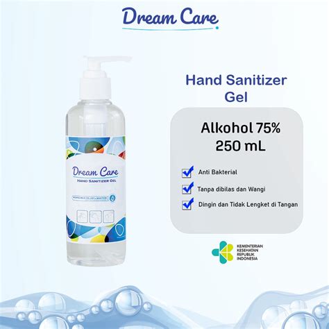 Jual Dream Care Hand Sanitizer Gel 250 Ml Antiseptik Shopee Indonesia