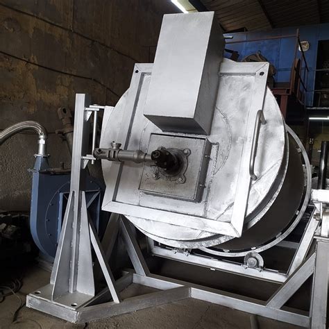 Aluminium Tilting Rotary Furnaces Material Loading Capacity T 1 Ton