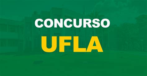 Concurso UFLA Edital Publicado Nova Concursos