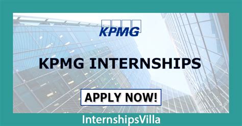 Kpmg Internship Summer Program