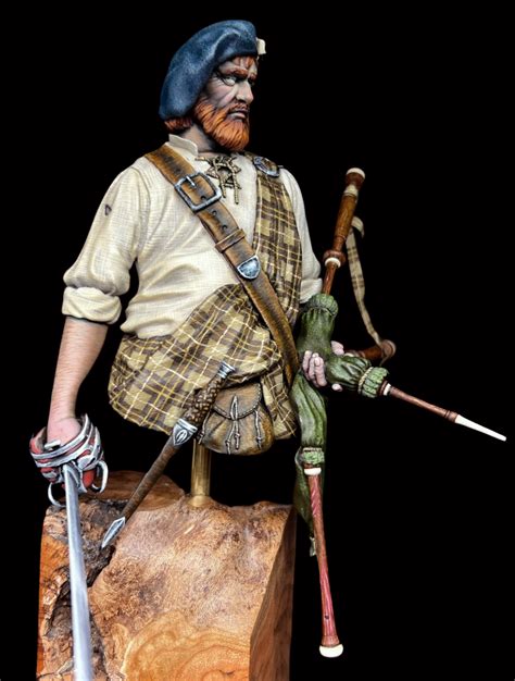 Th Century Highlander By Jerry Allen Putty Paint