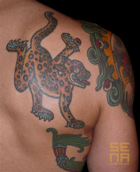 David Sena Aztec Style Tattoo New York Tattoo Artist — Senaspace Art