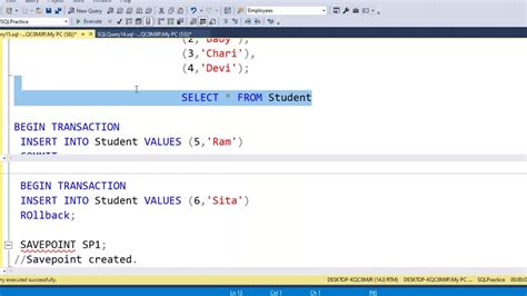 Types Of SQL Commands TCL Commands DCL Commands And DQL Commands