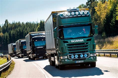 Six semi-autonomous trucks just drove 1,300 miles across Europe