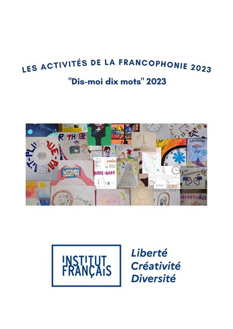 Dis mois dix mots à tous les temps Institut français Milano