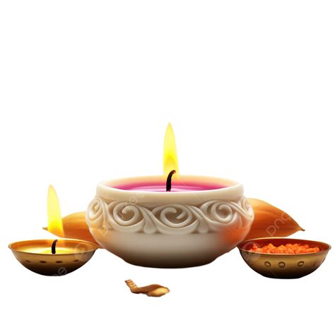 Beautiful Happy Diwali Wide Banner With Diya Decoration Diwali