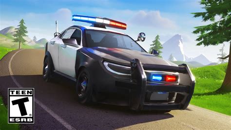 Fortnite Re Added Police Cars Youtube