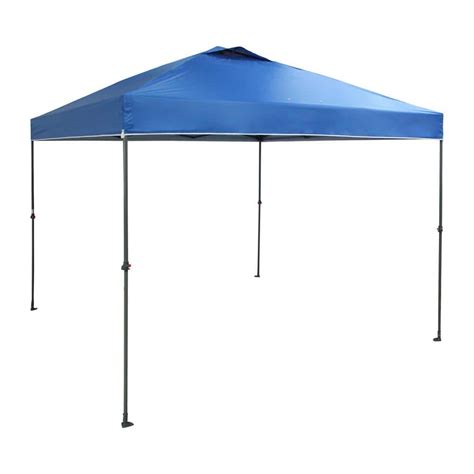 Everbilt 10 Ft X 10 Ft Blue Instant Canopy Pop Up Tent NS CLIA 100 B