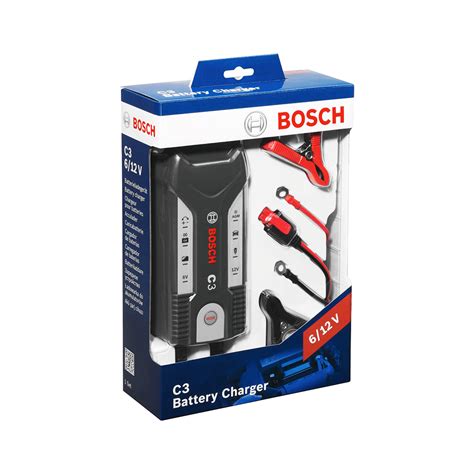 Зарядно За Акумулатор, BOSCH, C3, 6V / 12V, 0.8 / 3.8A - НАЙ-НИСКА ЦЕНА ...