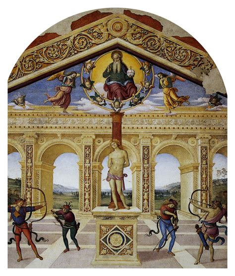 Martirio Di San Sebastiano Perugino E Signorelli