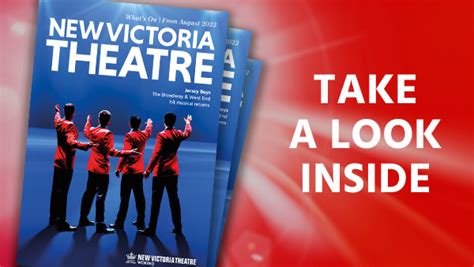 Plan Your Visit To New Victoria Theatre Woking Atg Tickets